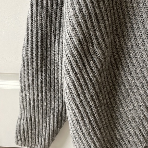 Bundle of 3 Acne Studios Deborah wool sweater, size small, grey / black / cream - Picture 2 of 5